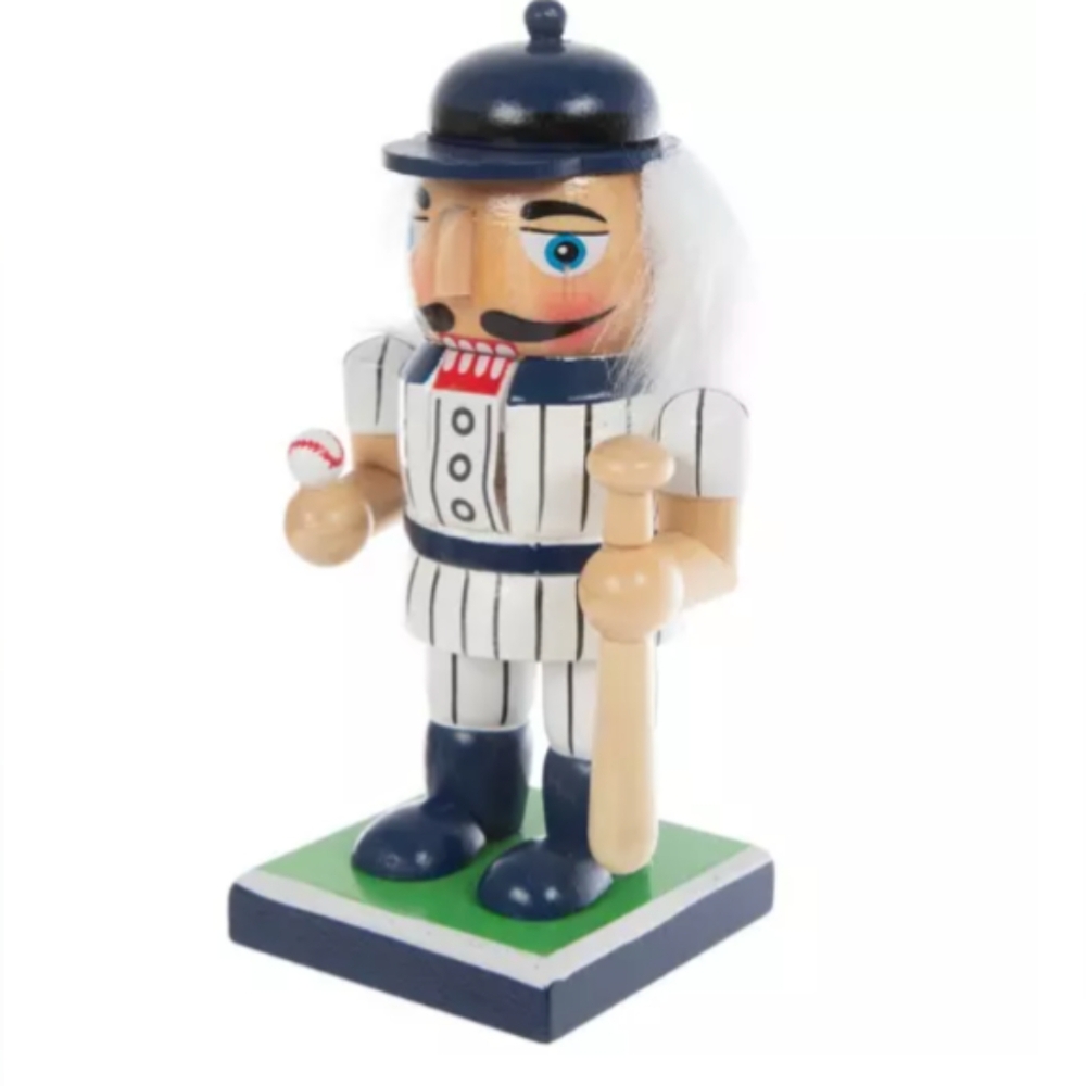 Baseball Player Nutcracker Figurine